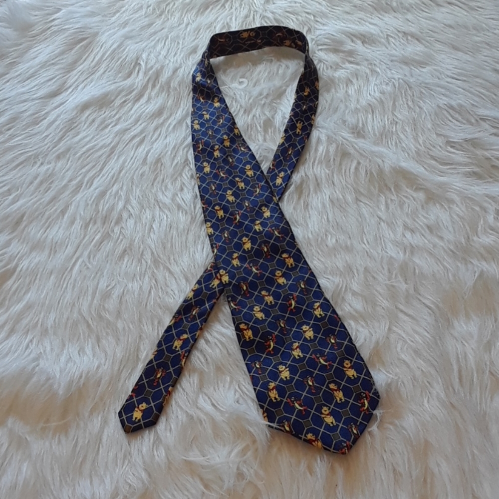 *POOH* WINNIE THE POOH NECKTIE 💙💛💙 - Picture 7 of 10